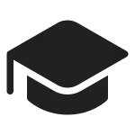 Hat Graduation SVG Icon
